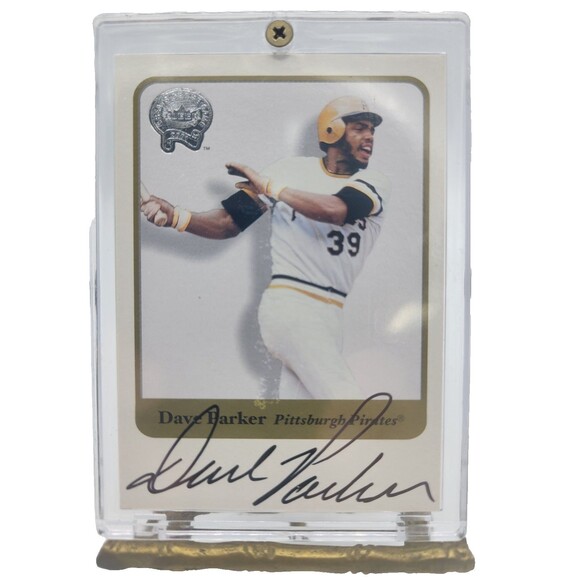 2001 Fleer Greats of the Game - Dave Parker - Autograph- Pittsburgh Pirates - Picture 2 of 3